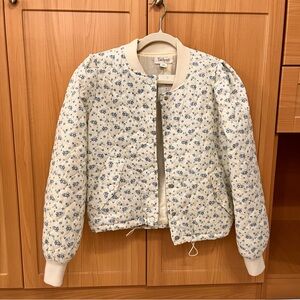 NWT Floral quilted  Women's Jacket / Bomber